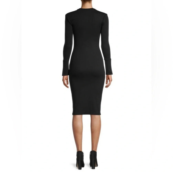 AVEC LES FILLES • Hook-Front Knit Dress - Picture 2 of 9